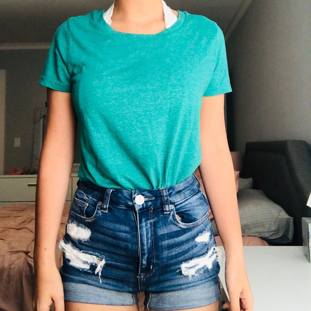 🌴Mossimo Simple Plain Green T-Shirt🌴